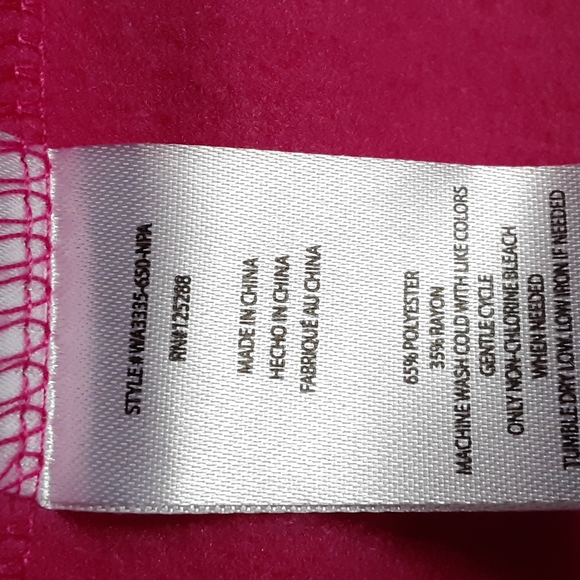 Rae Dunn "Believe" Sweatshirt and Joggers in Lilac Rose - Picture 6 of 10